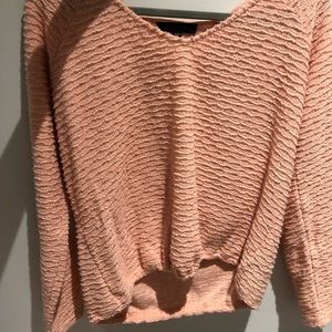 sanctuary peach sweater
